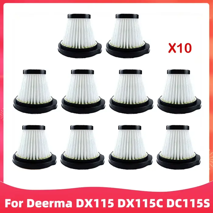 Compatible avec ( Deerma DX115 / DX115S / DX115C ) Filtre HEPA Aspirateur à Main Pièces Détachées et