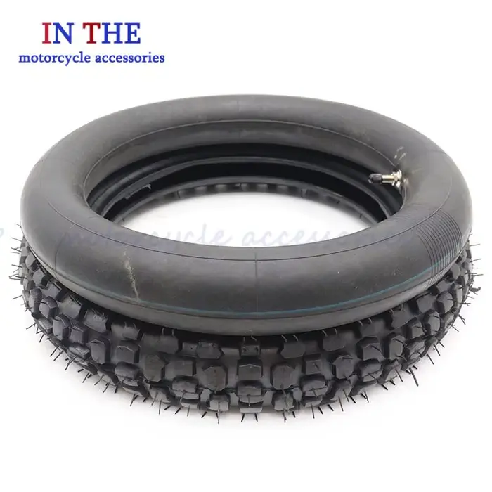 Pneu et chambre à air de haute qualité 3.00-12 pouces, pneu de 12 pouces pour moto tout-terrain, motocross, dirt bike