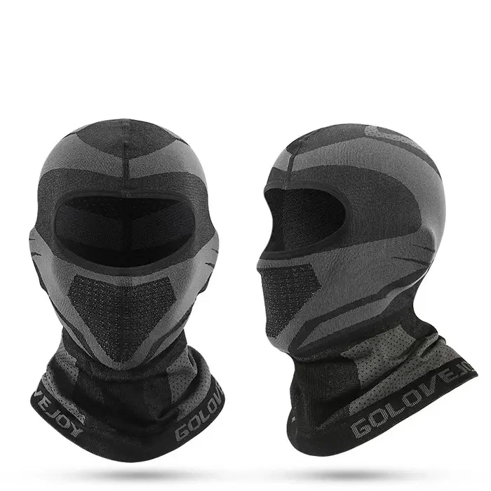 Cagoule d'été respirante pour Moto, masque complet, masque de cyclisme, capuche de casque, masque fa