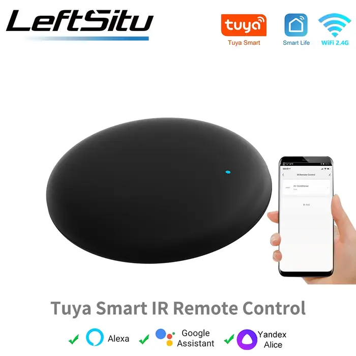 Tuya Smart WiFi IR télécommande universelle pour contrôle de maison intelligente pour TV climatiseur