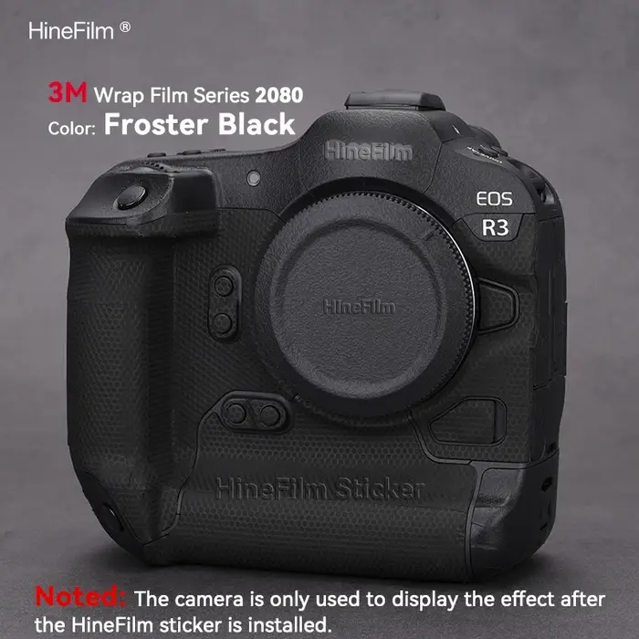 Hinefilm peau pour EOSR3 R3 caméra peau Film de protection pour appareil photo EOS R3 appareil photo