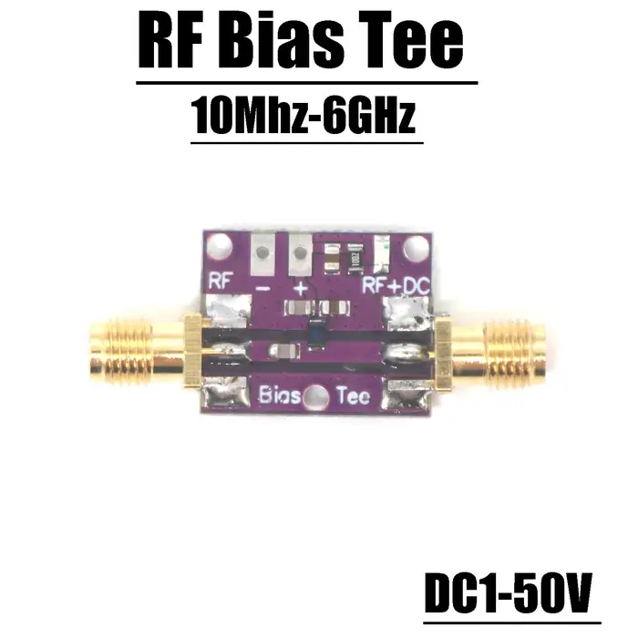 Biaser RF biais té 10MHz-6GHz RF DC bloqueur alimentation coaxiale pour radio amateur RTL SDR LNA am