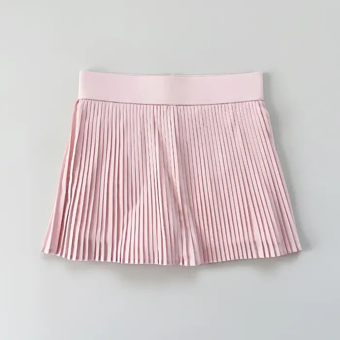Short de yoga élastique et sportif plissé pour femmes, idéal pour le yoga, le fitness, le tennis et les activités sportives décontractées