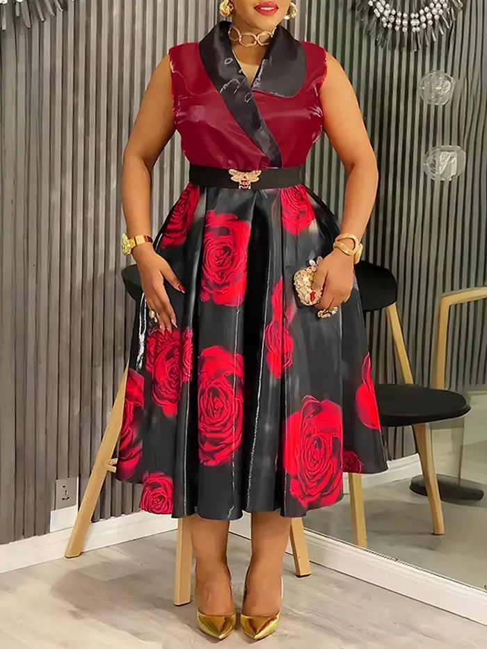 Robes Maxi imprimées africaines Dashiki, salopette élégante de bureau pour dames, vêtements de fête,