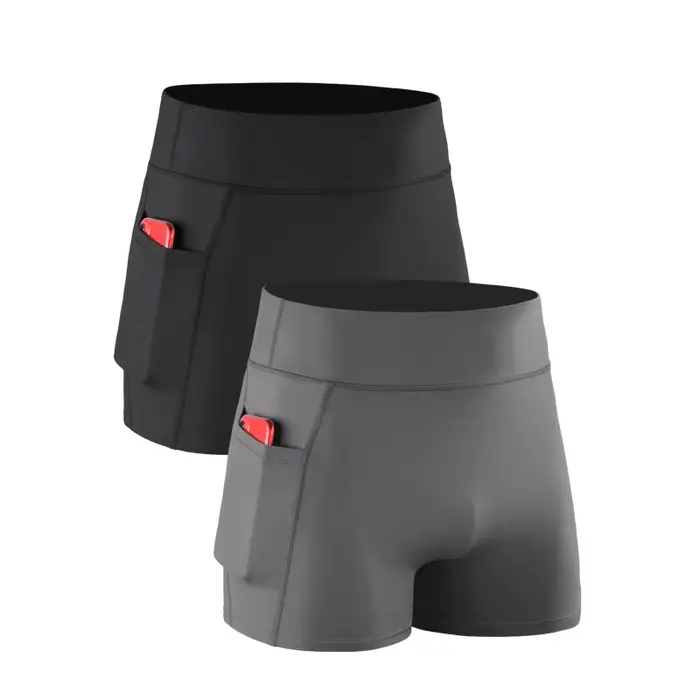 Short de sport basique séchage rapide homme - Course entraînement Fitness boxer athlétique