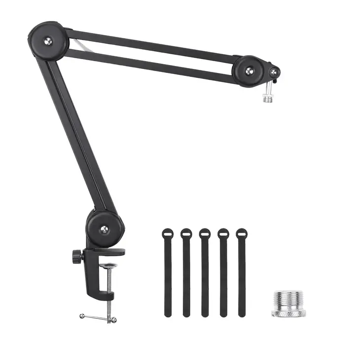 TOMLOV support de Microscope numérique à bras Flexible, bras de ciseaux à flèche de Suspension améli