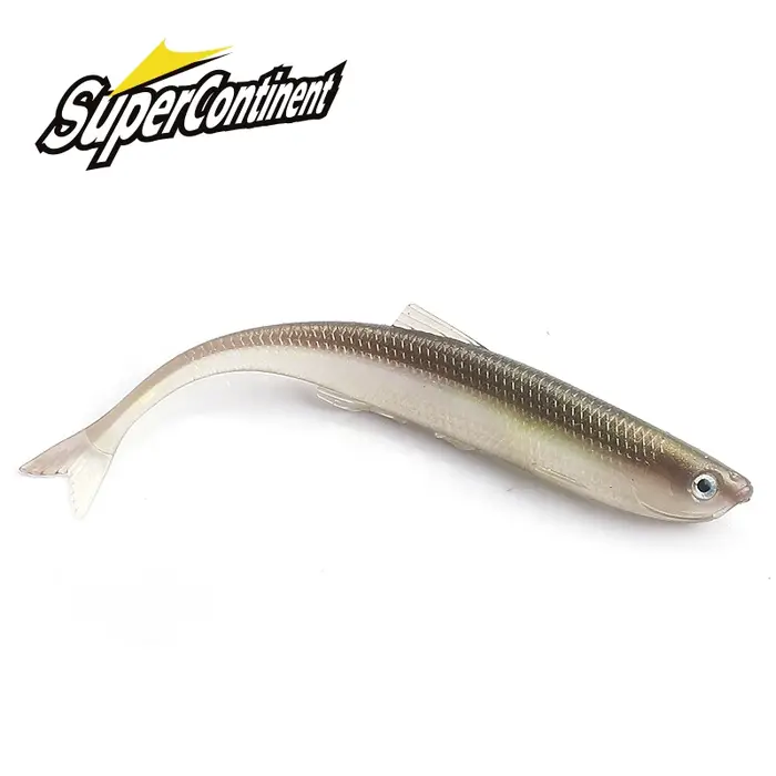 2023 supercontinent leanness ShadTeez 6 cm/8 cm brochet Zander prédateur pêche 3d yeux leurre souple