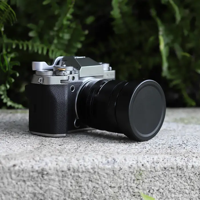 Haoge – pare-soleil carré en métal à baïonnette pour objectif Fujifilm XF33mm F1.4 R WR, pare-soleil