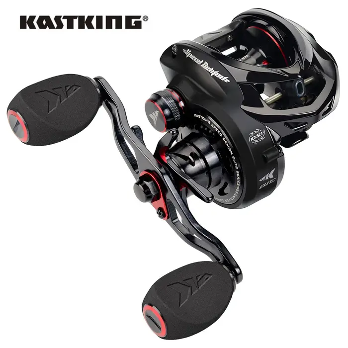 KastKing Speed Demon Elite Baitcasting moulinet de pêche 10.5:1 rapport de vitesse élevé 8.1KG traîn