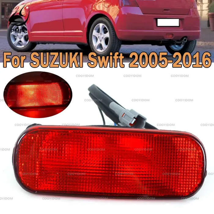 Pour SUZUKI Swift 2005-2008 2009 2010 2013 2014 2015 2016 Raer feu Stop lampe d'avertissement pare-c