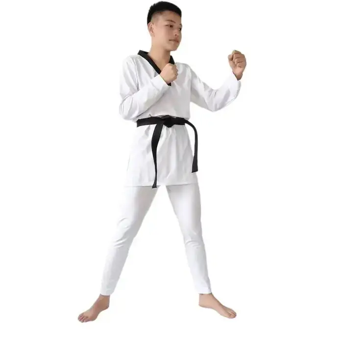 Uniforme taekwondo professionnel enfants adultes léger extensible compétition séchage rapide