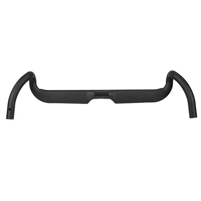 Guidon en carbone mat 37 Degrees Drop 80mm pour gravel et vélos de route avec câblage intégré grande ouverture confortable pour pilotes expérience conduite précise