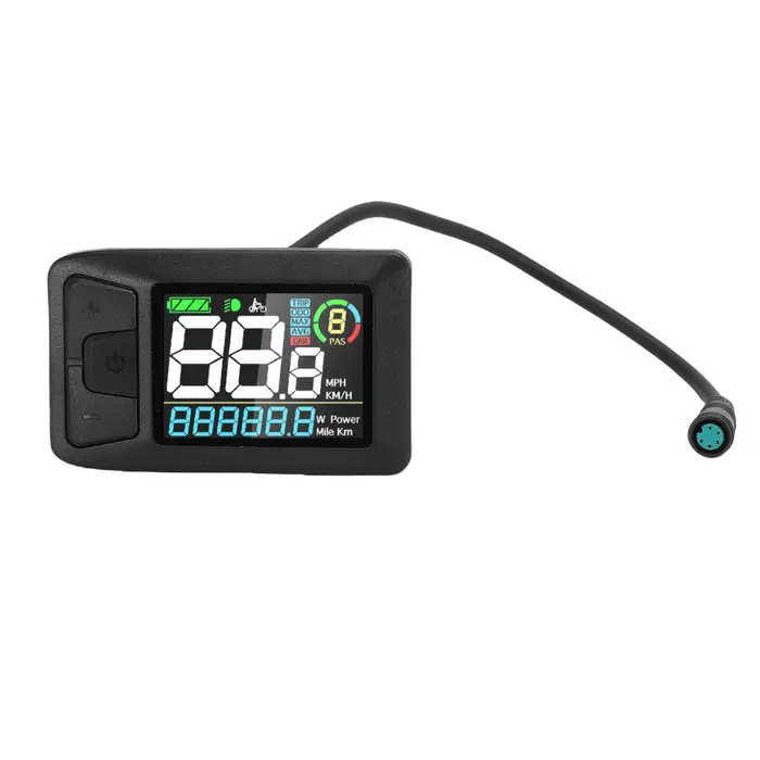 Compteur d'affichage pour vélo électrique compatible avec les moteurs centraux BAFANG BBS01 BBS02B G