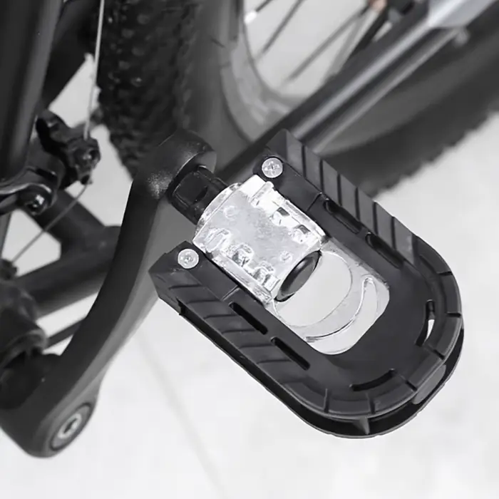 Pédales pliables en alliage d'aluminium pour vélos et véhicules électriques offrant simplicité, praticité et design moderne