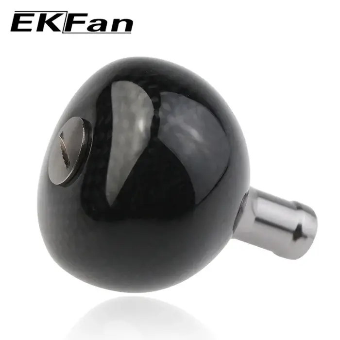 EKFan haute qualité 38MM/45MM/48MM moulinet de pêche en Fiber de carbone poignée boutons pour SHI ap