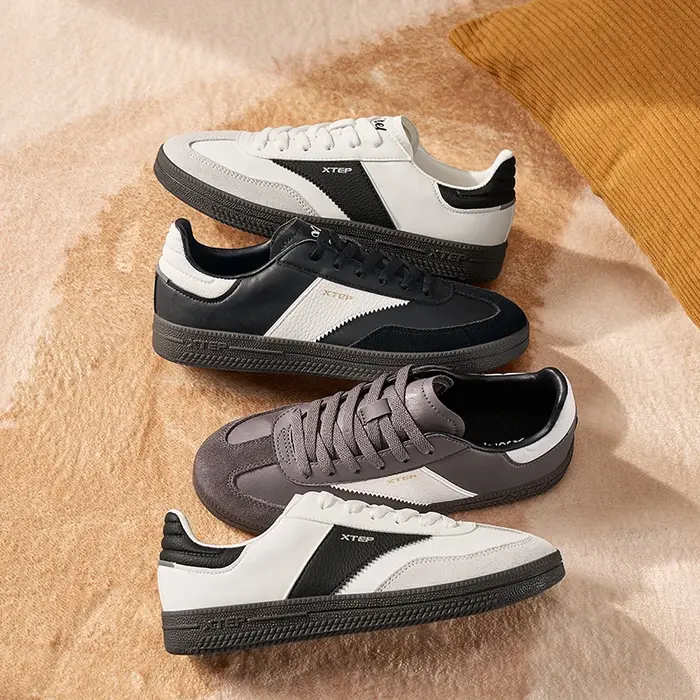 Chaussures skateboard femmes Xtep baskets souples rue confortables anti-irritation printemps 2025