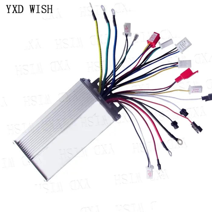 Contrôleur de moteur à courant continu sans balais pour vélo électrique scooter électrique bricolage 36V 48V 350W performance précision endurance