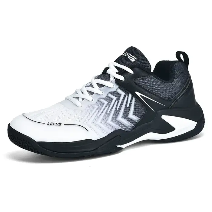 Baskets de badminton de haute qualité pour hommes et femmes, chaussures de sport bleues avec semelle