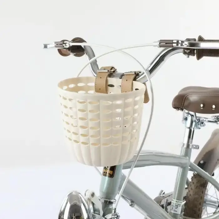 Panier de guidon en PU pour enfants résistant aux intempéries vélo de plein air pour filles et tout-petits occaions spéciales sorties familiales et randonnées
