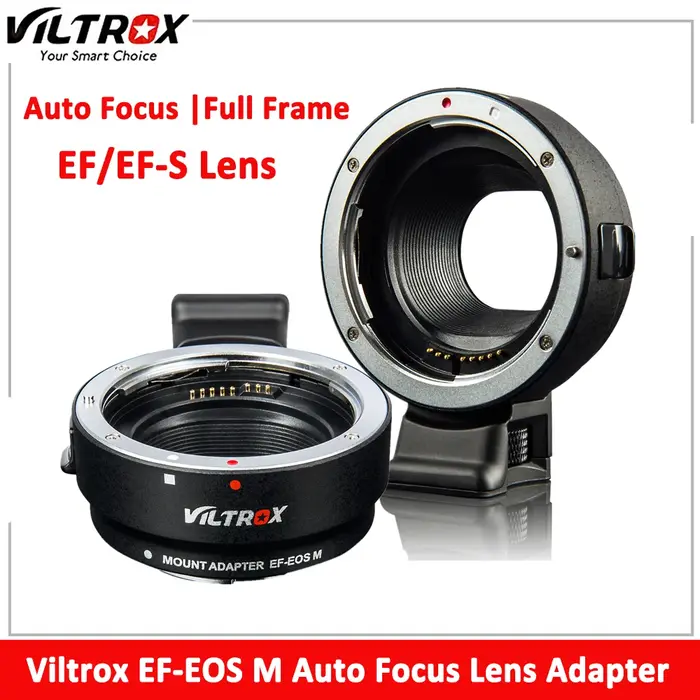 Viltrox EF-EOS M adaptateur d'objectif mise au point automatique électronique pour objectif Canon EO