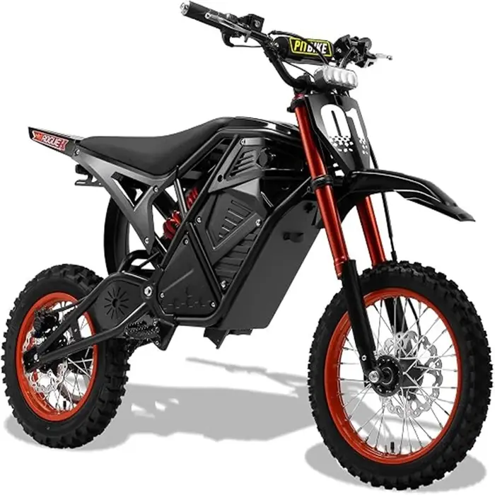 Obtenez une moto électrique tout-terrain IN@ pour adultes et adolescents, moteur à entraînement cent