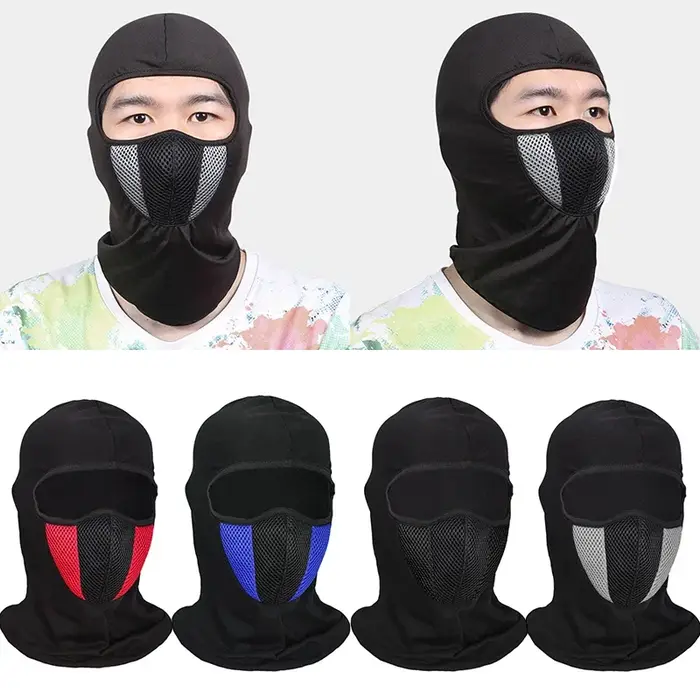 Cagoule respirante pour Moto, masques complets, casquette Skullies, chapeau de Motocross, casque de 