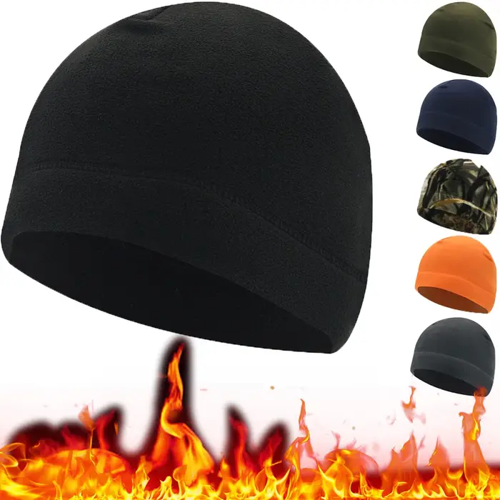 Chapeaux d'hiver chauds pour hommes femmes coupe-vent cyclisme thermique polaire casquettes Sport de