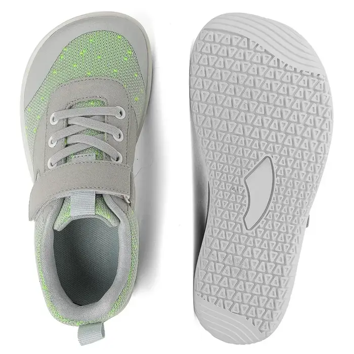 Nouveaux garçons filles baskets enfants larges pieds nus chaussures naturellement Splay chaussures e