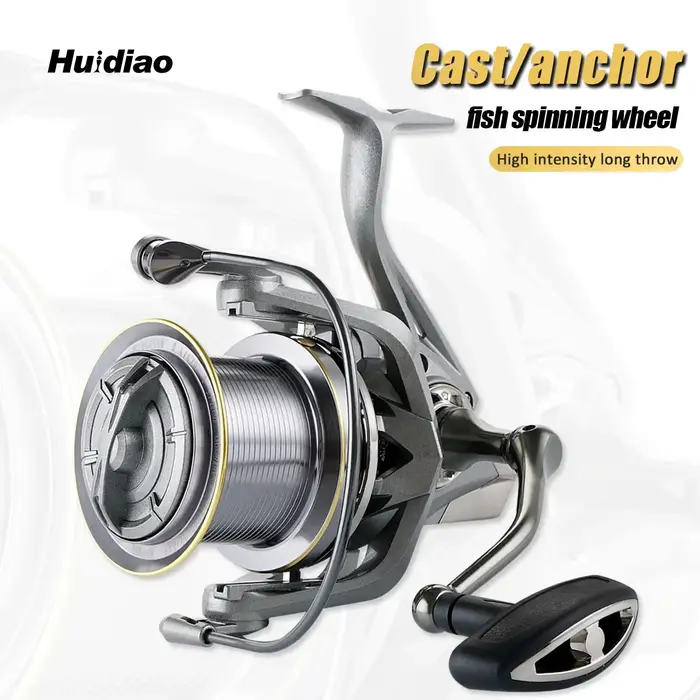 Huidiao roulement en acier inoxydable moulinet de pêche 8000 9000 10000 12000 14000 25KG puissant mo