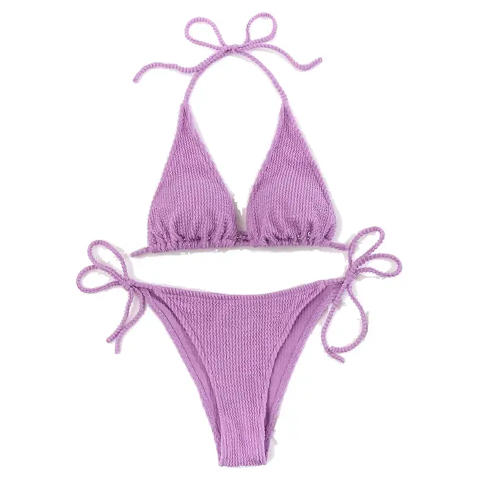 2025 nouvelle mode Sexy Bikini solide maillot de bain femmes maillots de bain Push Up ensemble brési
