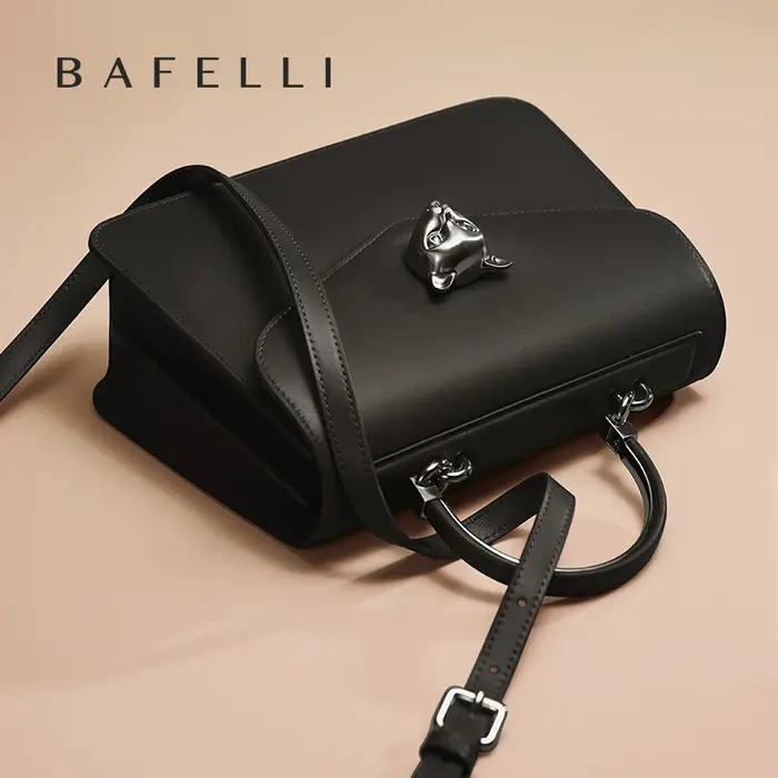 2025 BAFELLI CAT femmes nouvelle mode sac à main dame élégant affaires femme cuir marque de luxe décontracté épaule sac 