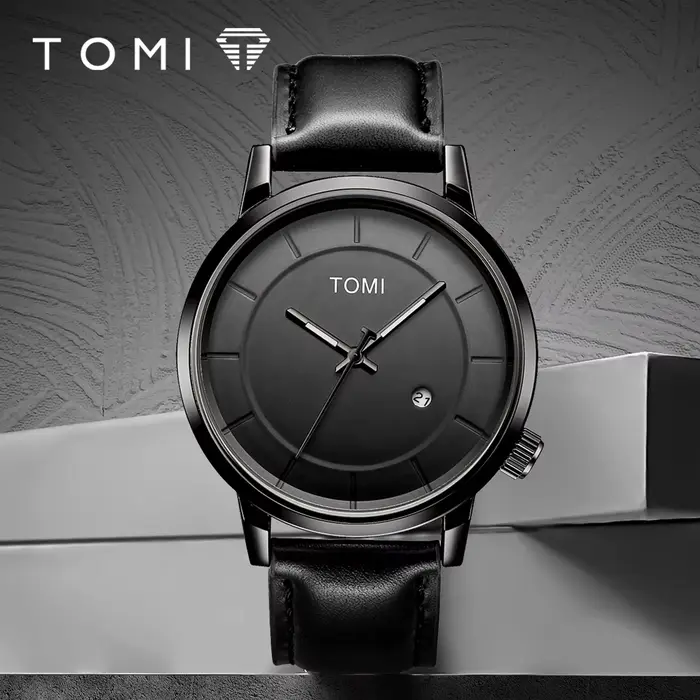 TOMI montre pour hommes de luxe mode marque originale montre à Quartz pour hommes d'affaires