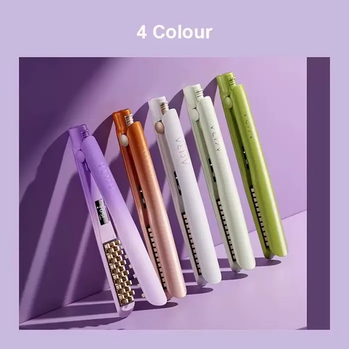AkiraCosme-Fer à cheveux en céramique à volume moyen, bigoudi en fer à maïs moelleux à ions négatifs