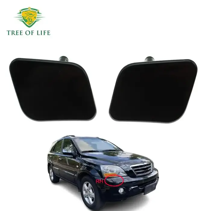 Couvercle de Buse pour Kia Sorento Mk I, 2006, 2007, 2008, 2009, Stores Droits, Pare-Chocs Avant, Lu