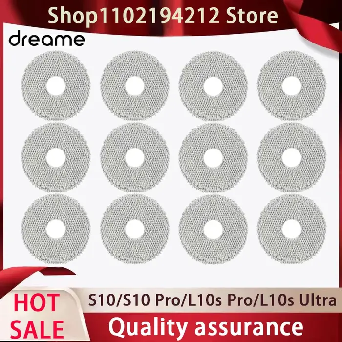 Tampon de nettoyage Ultra L10s Pro L10s pour Dreame Bot S10 / S10 Pro Roboter X10 + accessoires pour