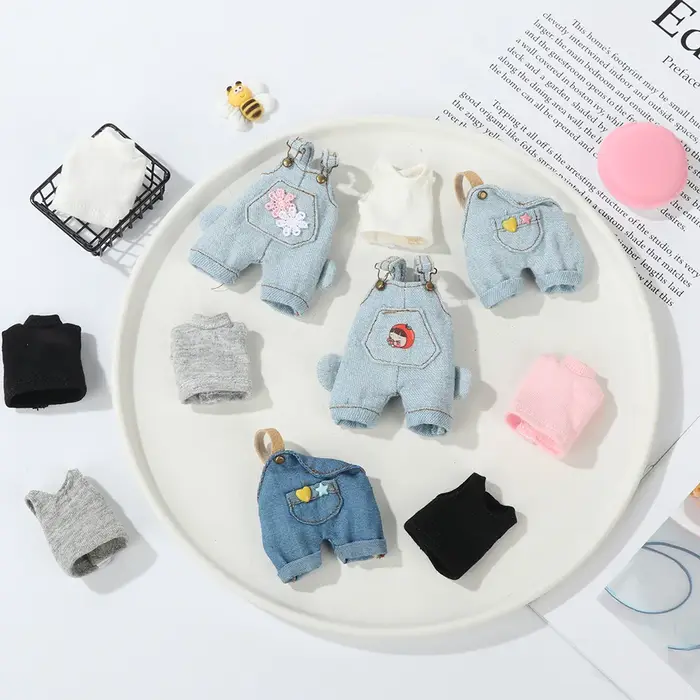 Jean Miniature Mignon pour Chemisier et Chemise, 03 Décontracté, GlaAstronomique, Fait à la Main, Pa