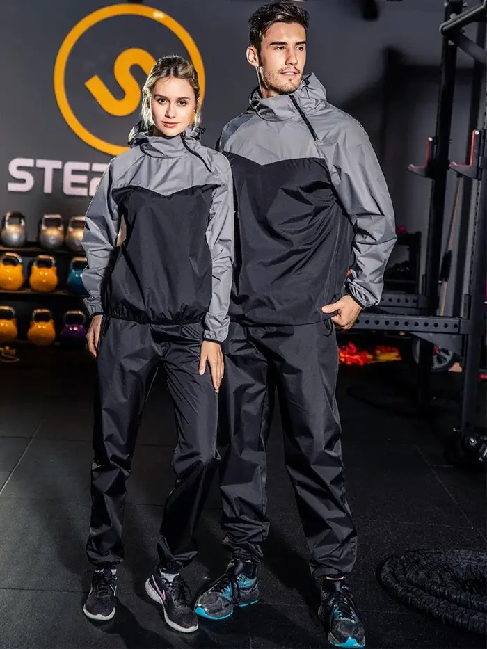 Combinaison Sauna Homme Femme - Vêtements Sport Perte de Poids Transpiration Fitness
