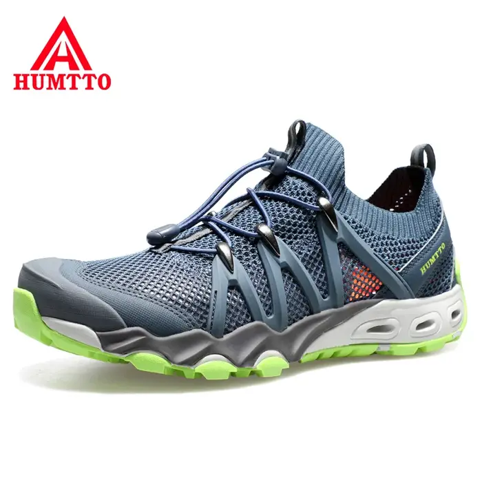 HUMTTO extérieur en amont baskets pour hommes été plage chaussures d'eau hommes respirant Sport rand