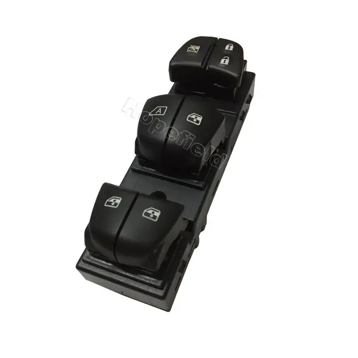 Interrupteur de fenêtre électrique, bouton de commande principal en verre, accessoires pour nissan x