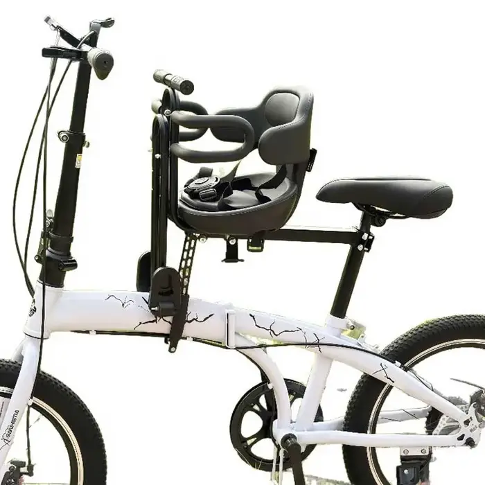 Siège de vélo avant pour enfants de 1 à 3 ans, sécurité et confort pour vos déplacements familiaux et sorties en vélo