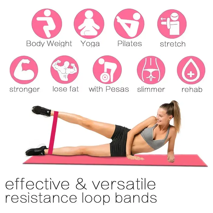 Bandes élastiques de résistance, équipement de Fitness, Crossfit, Pilates