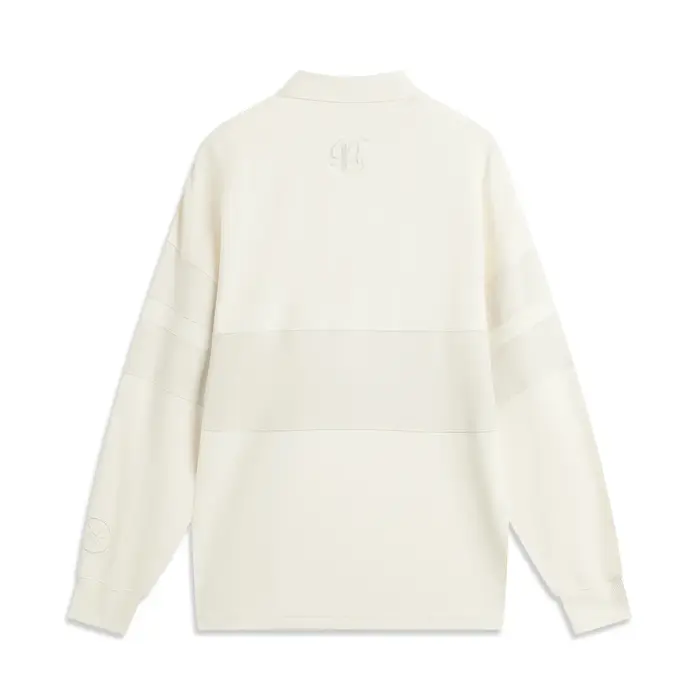 Li-Ning Polo Wade homme manches longues coupe ample - Pull sport et loisirs confortable élégant