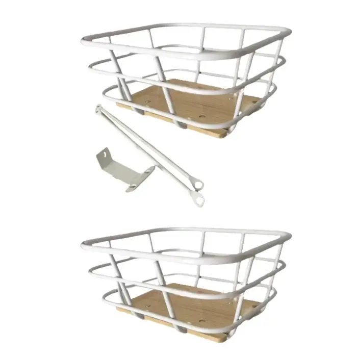Panier avant de vélo support de chargement facile à assembler tendance panier de vélo pour équitation sorties randonnées urbaines cadeau occasions spéciales