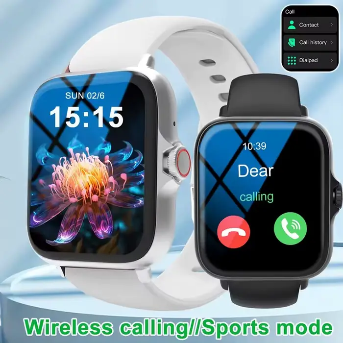 Montre intelligente avec écran tactile appel message musique contrôle et analyse de performance pour entraînement et vie quotidienne