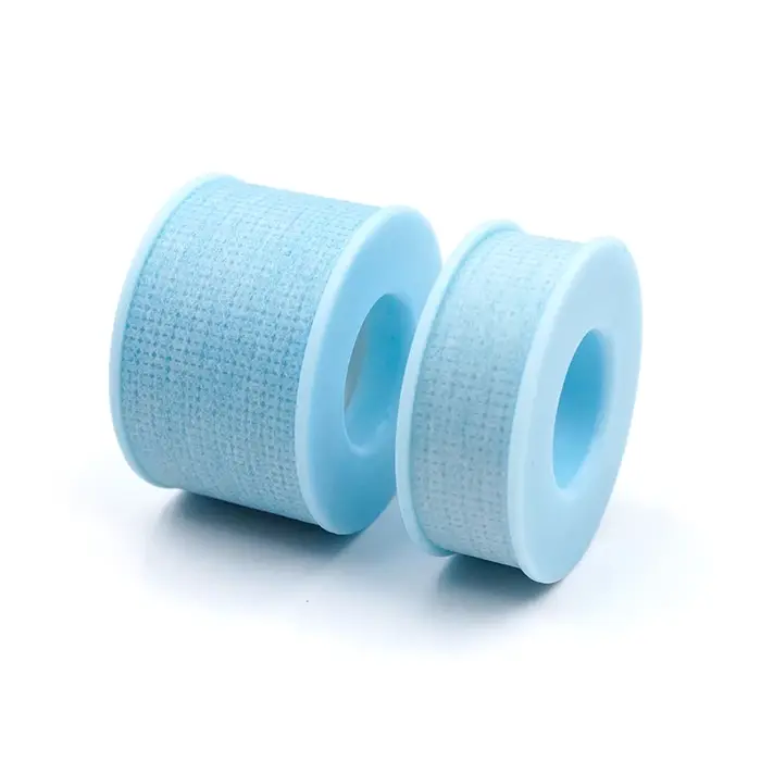 Bande de cils en Gel de Silicone Micropore Non tissé, respirante, résistante aux sensibles, bleue, s