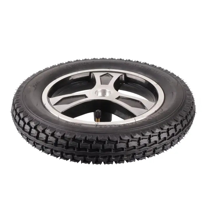 Chambre à Air Pneumatique pour Roues de 12 Pouces, 12 1/2x2, 1/4 (62-203), Moyeu de Roue de 17mm, po