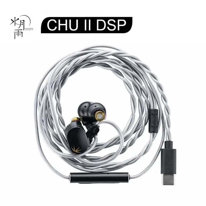 MOONDROP CHU II DSP TYPE-C écouteurs pilote dynamique haute Performance USB-C moniteurs intra-auricu