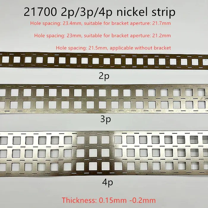 Bande de nickelage 2P 3P 4P 21700 SPCC, bande de Nickel pour batterie, Machine à souder par points, 