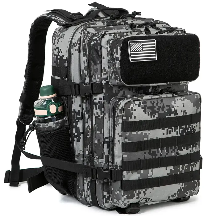 Sac à dos Molle DulBackpack pour homme, sac à dos de chasse et de survie, sac à dos de randonnée en 