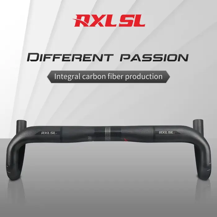 RXL SL 31.8mm barre de chute en carbone guidon de vélo de route 380/400/420/440mm UD mat routage ext